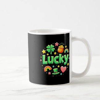 Lucky Charm Patricks Day Pot Of Gold Irish Shamroc Kaffeetasse