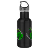 Lucky Charm Personalisiert Lucky Flasche Trinkflasche (Rückseite)