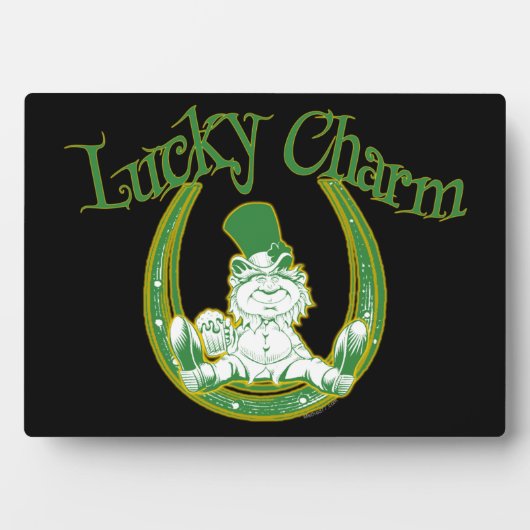 Lucky Charm Plaques Fotoplatte (Vorderseite)