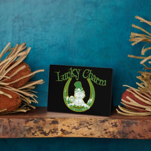 Lucky Charm Plaques Fotoplatte (Seite)