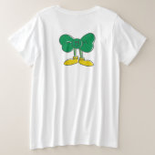 🌈 Lucky Charm Plus Size T-Shirt (Design Rückseite)