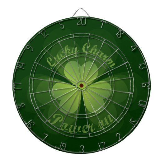 Lucky Charm Power On Dartscheibe (vorne)