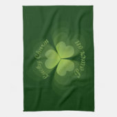 Lucky Charm Power On Handtuch (Vertikal)