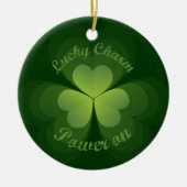 Lucky Charm Power On Keramikornament (Vorne)