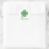 Lucky Charm Runder Aufkleber (Tasche)