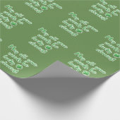 Lucky Charm Segen für Garten Geschenkpapier (Ecke)