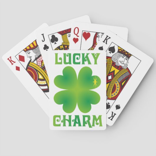 LUCKY CHARM~Spielkarten Spielkarten (Rückseite)