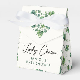 Lucky Charm St Patricks Day Baby Shower Geschenkschachtel