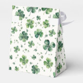 Lucky Charm St Patricks Day Baby Shower Geschenkschachtel (Rückseite)