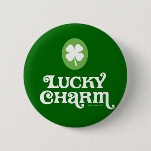 Lucky Charm St. Patrick's Day Buttons