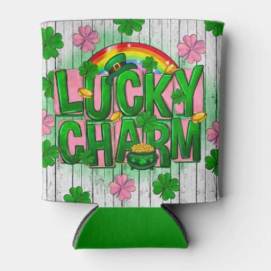 Lucky Charm St. Patrick's Day Design Dosenkühler (Vorderseite)