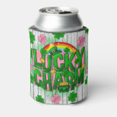 Lucky Charm St. Patrick's Day Design Dosenkühler (Kanne Rückseite)