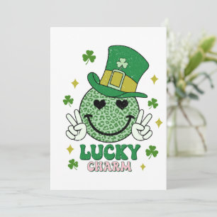 Lucky Charm St Patrick's Day Feiertagskarte