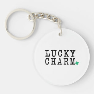 Lucky Charm St Patricks Day Lucky Clover Schlüsselanhänger