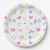 Lucky Charm St. Patrick's Day Plate Pappteller (Vorderseite)