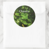 Lucky Charm Sticker - Four Leaf Clover (Tasche)