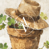 Lucky Charm Still Life Vierblättriges Kleeblatt &  Poster