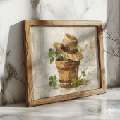 Lucky Charm Still Life Vierblättriges Kleeblatt &  Poster