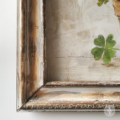 Lucky Charm Still Life Vierblättriges Kleeblatt &  Poster