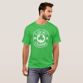 Lucky Charm Vintag St Patrick's Day T-Shirt (Vorne ganz)