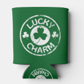 Lucky Charm Vintage St Patrick's Day Dosenkühler (Rückseite)