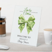 Lucky Charme Bug Irische Babydusche Begrüßungszeic Sockelschild (In SItu)