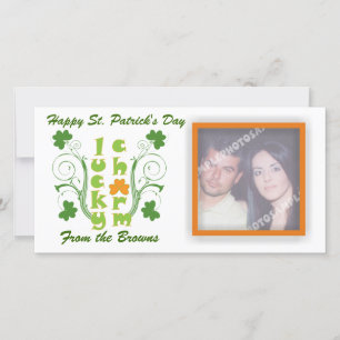 Lucky Charme Klee Kleeblatt Wirbel