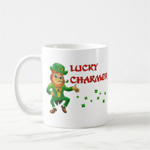 Lucky Charmer Funny St. Patrick's Day Kaffeetasse