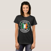 Lucky Charmer Irish Flag Shamrock T Shirt (Vorne ganz)