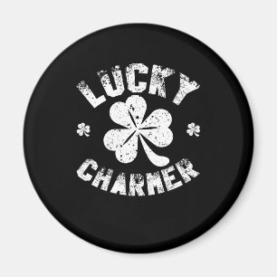 Lucky Charmer Kleeblatt Funny St. Patrick's Day Magnet