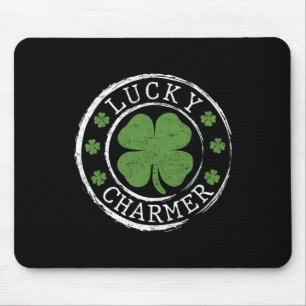 Lucky Charmer Kleeblatt Lustiger St. Patrick's Day Mousepad