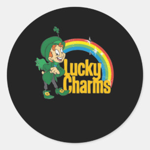 Lucky Charms Lucky Charms Runder Aufkleber