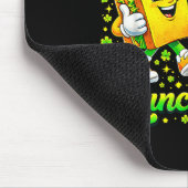 Lucky Charms nennt Lunch Lady St. Patricks Day Mousepad (Ecke)