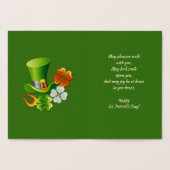 Lucky Charms St. Patrick's Day Luxury Folienkarte (Innenseite)