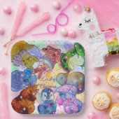 Lucky Charms - Süße Tiere Pappteller (Party)