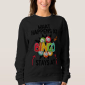 Lucky Charms Women Men Lucky Bingo Gambler Sweatshirt (Vorderseite)