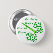 Lucky Clarinet Button (Vorne & Hinten)