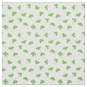 Lucky Closing auf Weiß Stoff (Muster)