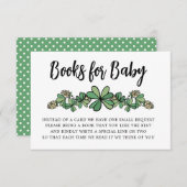 Lucky Closing für neutrale Baby-Dusche für das Bab Begleitkarte (Vorne/Hinten)