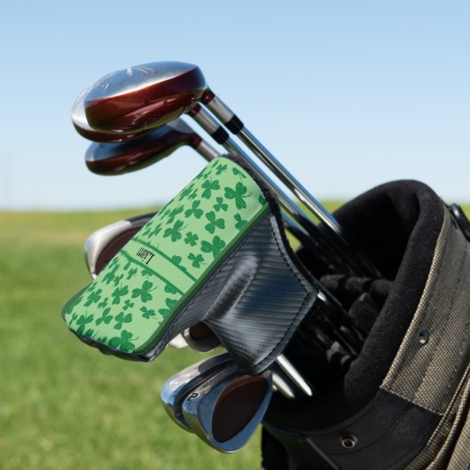 Lucky Closing Green Personalisiert Golf Putter Cov Golf Headcover (In Situ)