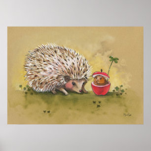 Lucky Closing Nachmittag Großes Poster