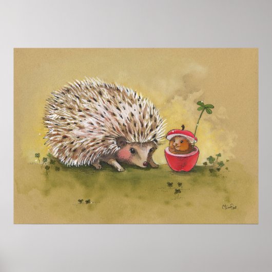 Lucky Closing Nachmittag Großes Poster (Vorne)