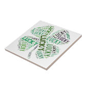 Lucky Closing Word Art Fliese (Seite)