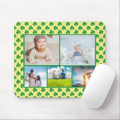 Lucky Clover: Anpassbare 5 Fotos Mousepad (Mit Mouse)