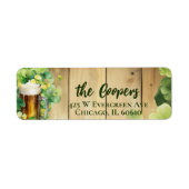 Lucky Clover | Bier | RÜCKSENDEADRESSE (Vorne)