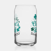 Lucky Clover Charm - Mai der Clover's Luck Shine Dosenglas (Links)