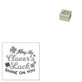Lucky Clover Charm - Mai der Clover's Luck Shine Gummistempel (Stempel)