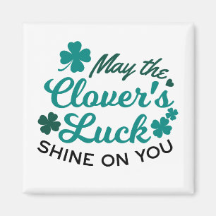 Lucky Clover Charm - Mai der Clover's Luck Shine Magnet