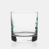 Lucky Clover Charm - Mai der Clover's Luck Shine Whiskyglas (Links)