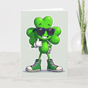 Lucky Clover Cool Vibes Karte